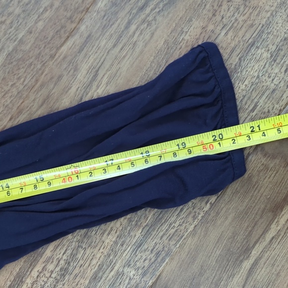 Boden V-neck Navy Blouse with Lace Detail - Picture 9 of 9